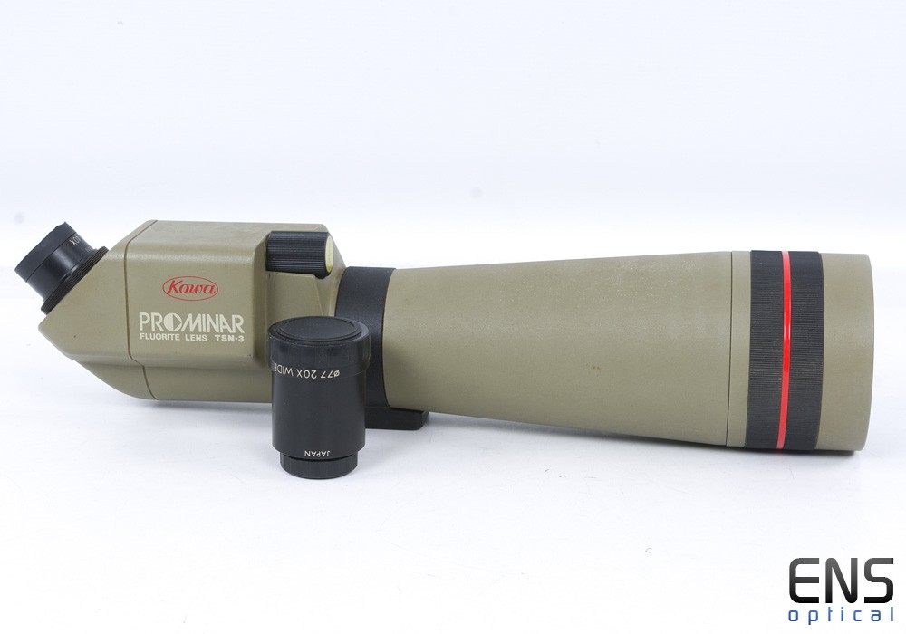 Kowa TSN3 Prominar 77mm Angled Fluorite Spotting Scope 20x 40x