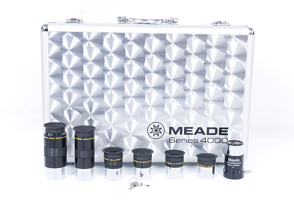 Meade Series 4000 Super Plossl 1.25" Eyepiece Set