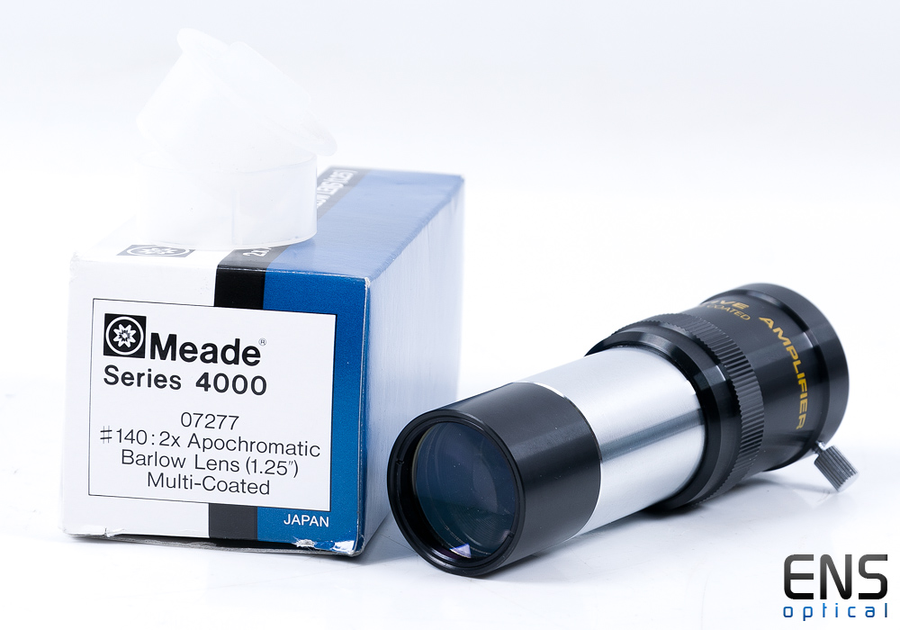 Meade 140 2x APO 1.25" Triplet Barlow Lens Japan
