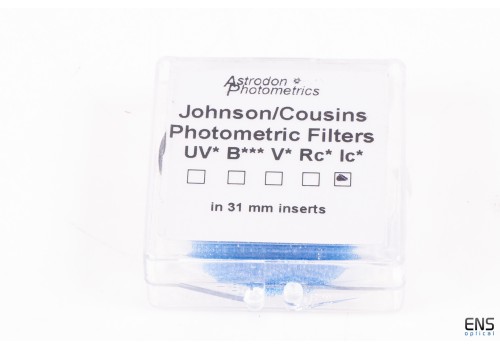 Astrodon 31mm Ic-Filter Johnsons Photometrics UVBRI 