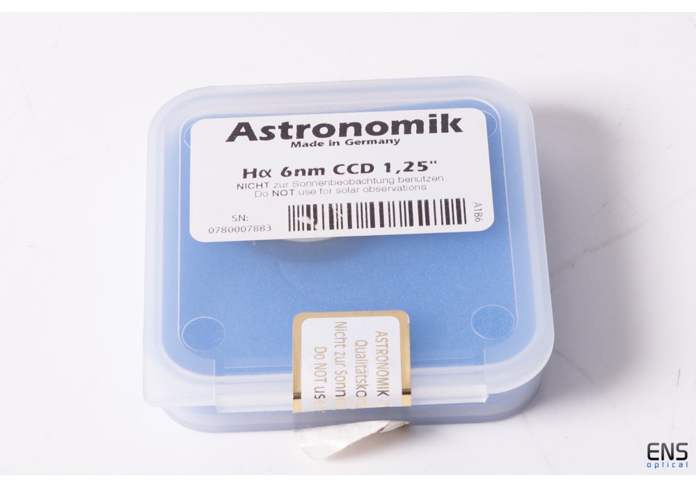 Astronomik 1.25" HA 6nm Narrowband Filter - Current Version