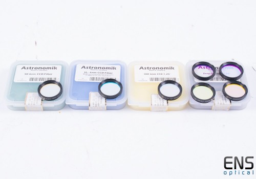 Astronomik 1.25"  LRGB Deep Sky HA OIII SII 6nm CCD Filters