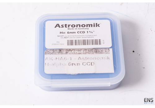 Astronomik 1.25" HA 6nm Narrowband Filter  - Current Version