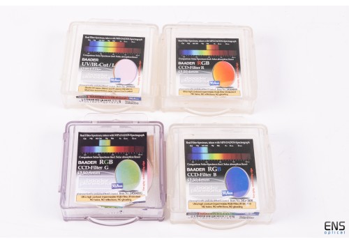Baader 50mm LRGB Unmounted Colour CCD Imaging Filter Set 