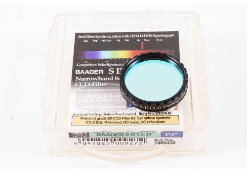 Baader 1.25" SII Sulphar 8nm Narrowband CCD Imaging Filter