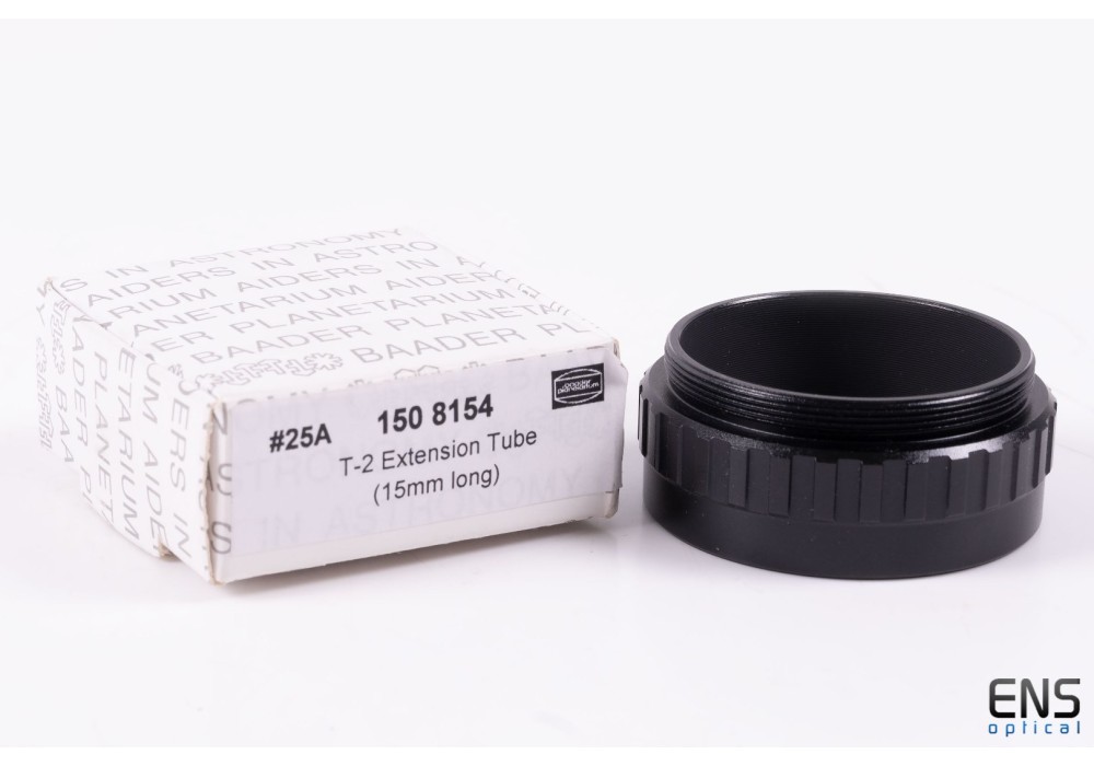 Baader T2 Extension Tube - 15mm #1508154 - Open Box