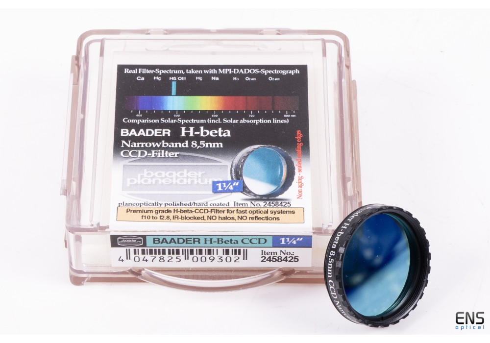 Baader 1.25" HB Narrowband CCD Imaging Filter 