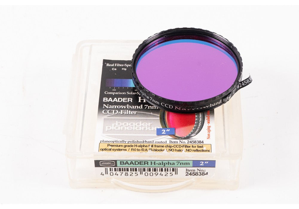 Baader 2" HA Hydrogen Alpha 7nm Narrowband CCD Imaging Filter