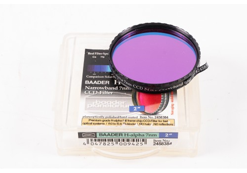 Baader 2" HA Hydrogen Alpha 7nm Narrowband CCD Imaging Filter