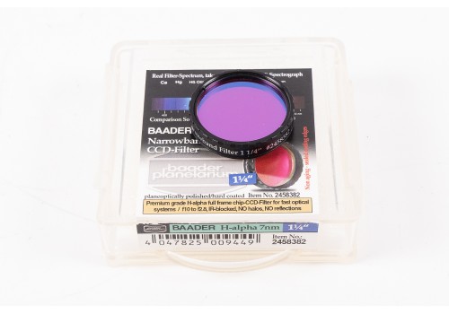 Baader 1.25" HA Hydrogen Alpha 7nm Narrowband CCD Imaging Filter