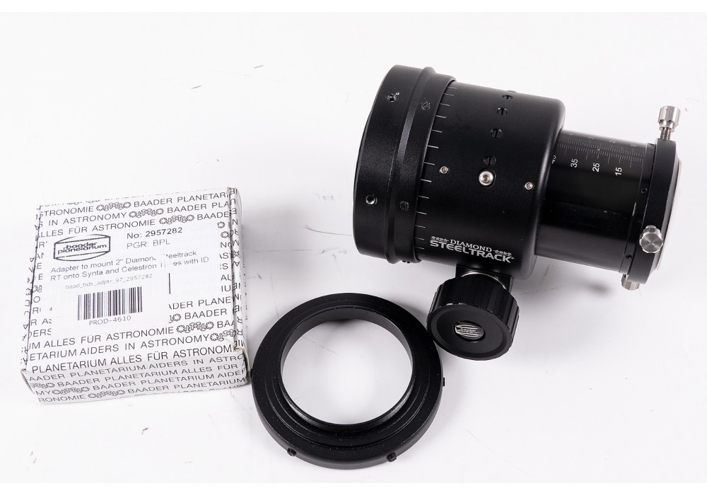 Baader Diamond Steeltrack 2" Focuser - Skywatcher APO Adapters fro 100mm Tube & Equinox