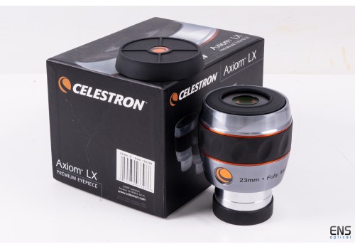 Celestron Axiom LX  23mm 2" 82º Ultra Widefield Eyepiece 