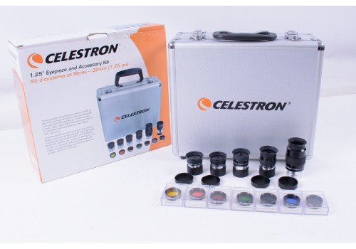 Celestron Eyeopener Eyepiece Set - 1.25" Boxed *read*