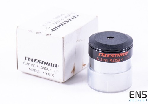 Celestron 6.3mm Smoothside Halloween Plossl Eyepiece - 1.25" Boxed