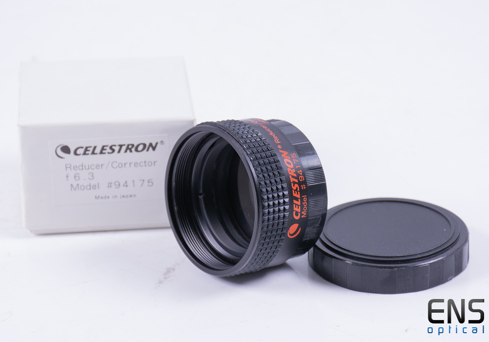 Celestron 6.3 SCT Reducer/Flattener #94175 - Boxed Mint Japanese Glass