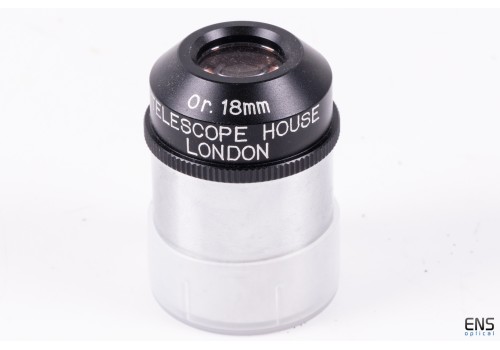Circle T 18mm Telescope House Orthoscopic Eyepiece - 1.25"