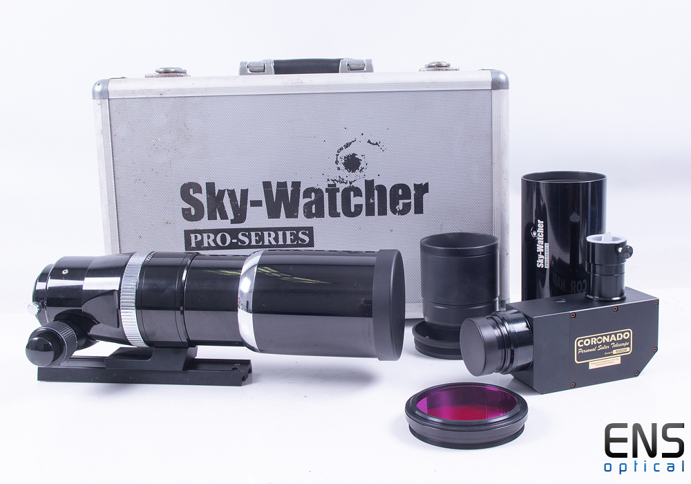 Coronado PST HA Mod with Skywatcher Equinox 80 APO Coronado PST HA Mod with Skywatcher Equinox 80 APO