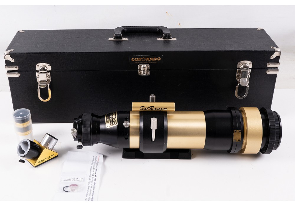 Coronado SM60 II  BF15 Double Stacked Hydrogen Alpha Solar scope