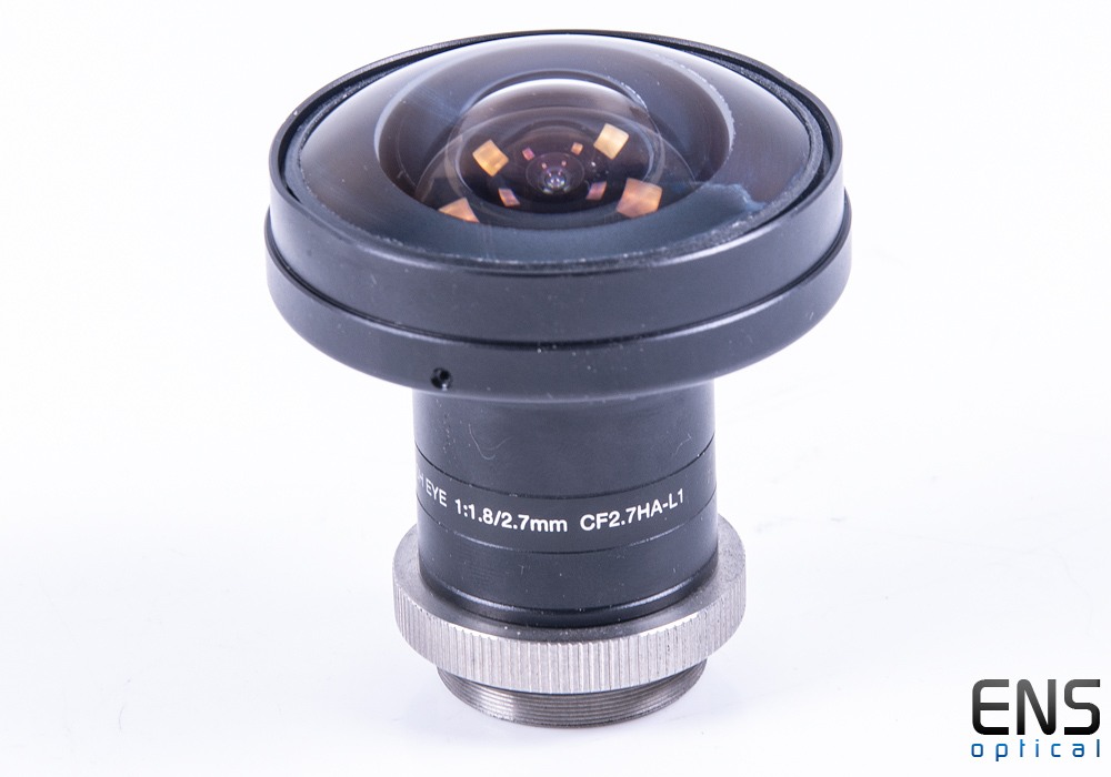 Fujinon 2.7mm f/1.8 Fisheye lens C Mount CF2.7HA-L1 - Ideal for All Sky Camera Fujinon 2.7mm f/1.8 Fisheye lens C Mount CF2.7HA-L1 - Ideal for All Sky Camera