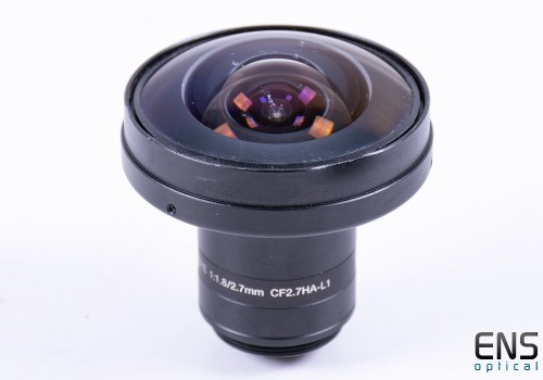 Fujinon 2.7mm f/1.8 Fisheye lens C Mount CF2.7HA-L1 - Ideal for All Sky *read*