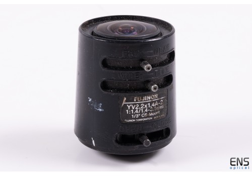 Fujinon 2.2mm YV2.2x1.4A-2 Varifocal Fisheye Lens 1/3inch Format Fisheye lens  - Ideal for All Sky 