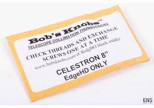 Bob's Knobs Celestron 8" EdgeHD Collimation Knobs