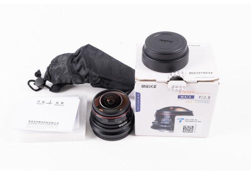 Meike 3.5mm F/2.8 M4/3 Fisheye lens APS-c - open box