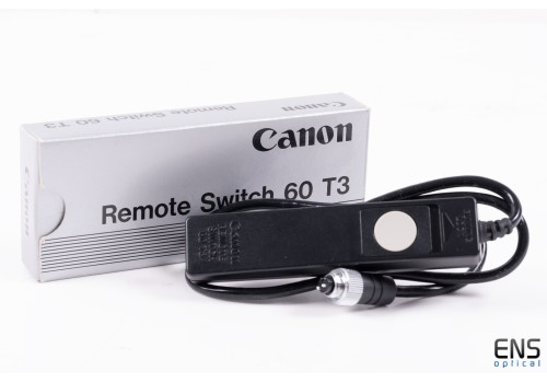 Canon Remote Switch 60 T3 shutter Release - T50/T70/T90/EOS 600/620/630/650/RT Cameras