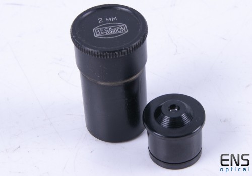 Beck London 2mm Microscope Eyepiece with Case