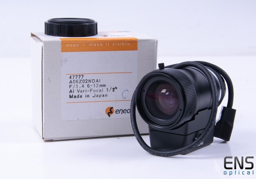 Japanese 6-12mm f/1.4 Zoom CCTV Lens - 906383