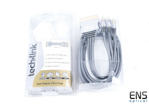 Techlink Professional Connector Cables SCART to RCA 1.5m
