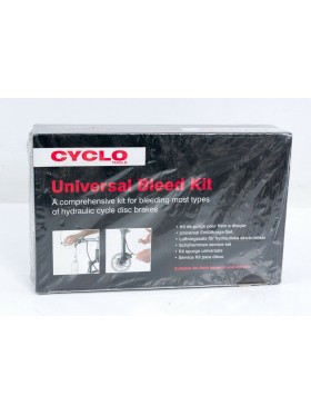 Cyclo Universal Hydraulic Disc Brake Bleed Kit - Sealed