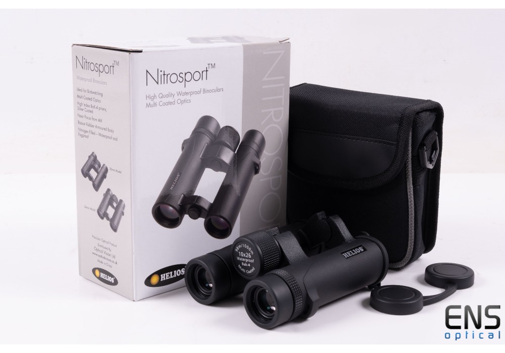 Helios 10x25 Nitrosport Binoculars - Open Box