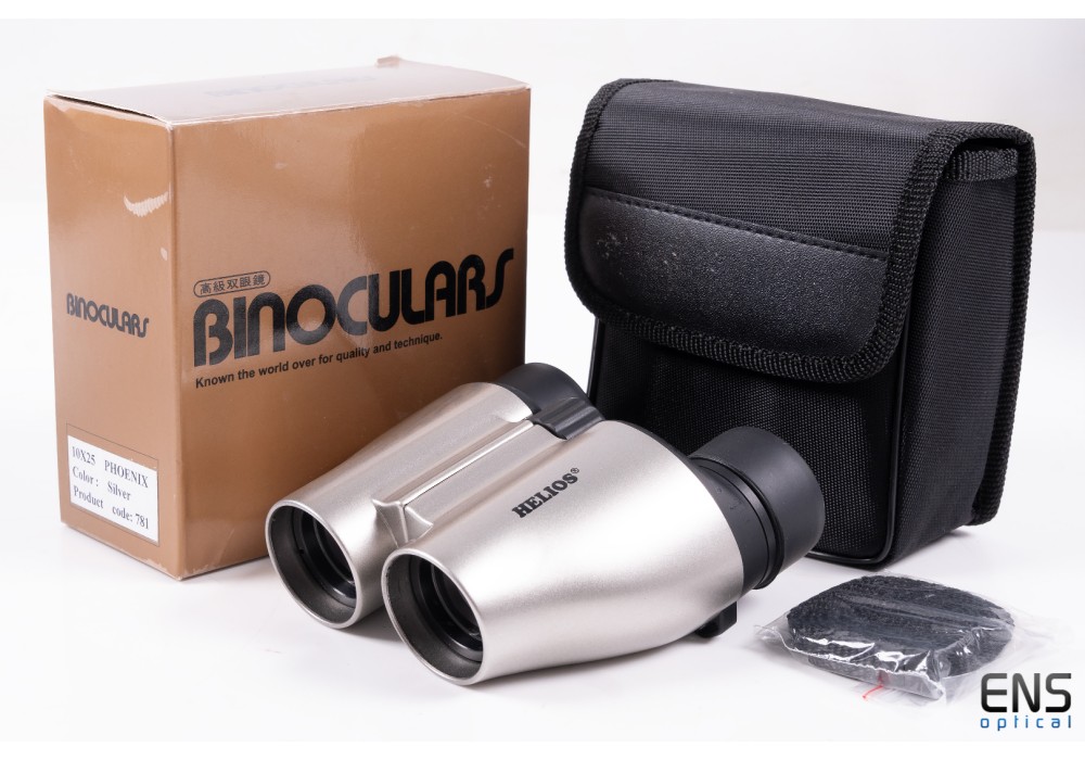 Helios 10x25 Phoenix Binoculars - Open Box