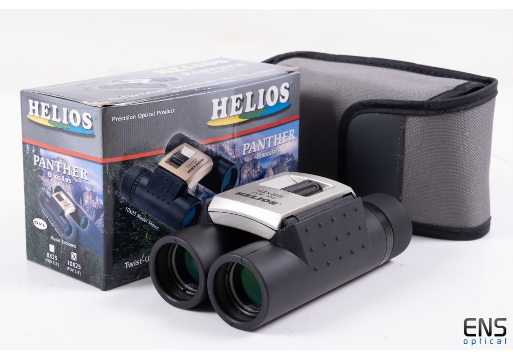 Helios 10x25 DCF MC Panther Binoculars - Open Box