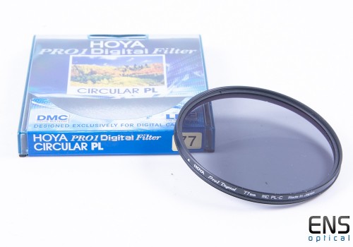 Hoya 77mm Pro1 Digital Circular Polarising Filter with case