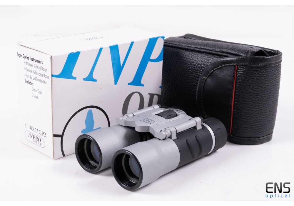 Visionary 10x25 GP2 Binoculars Silver - Open Box