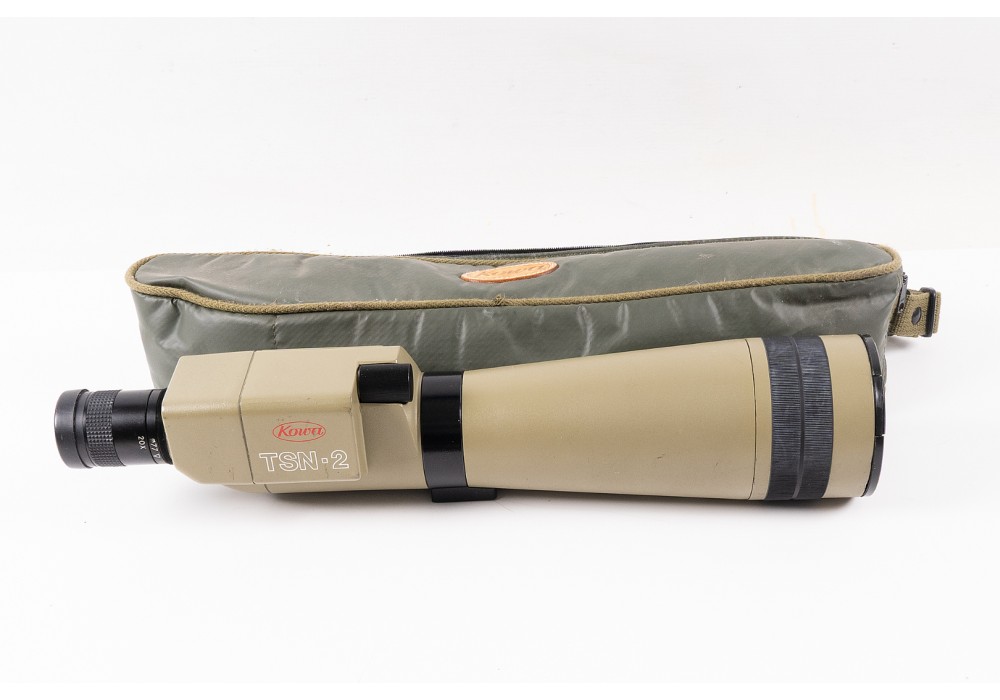 Kowa TSN-2 77mm Straight Spotting Scope & 20-60x Zoom + Case 