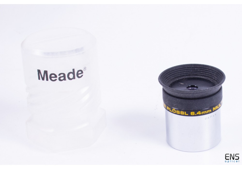 Meade 6.4mm 4000 Series Super Plossl  1.25" Eyepiece - Japan Superb