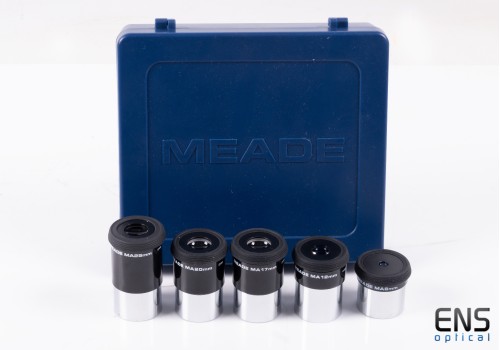 Meade MA 1.25" Eyepiece Set & case