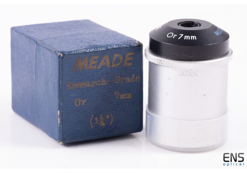 Meade 7mm Research grade Orthoscopic Eyepiece 1.25" - JAPAN