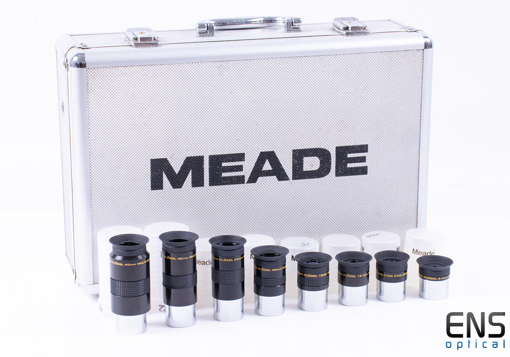 Meade Series 4000 Super Plossl 1.25" Eyepiece Set 