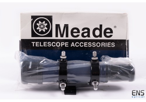 Vintage Meade 6x30 Finderscope and Bracket - Open Box