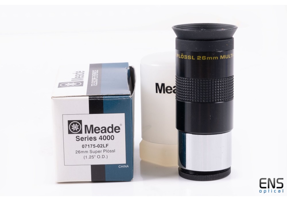 Meade 26mm Super Plossl Eyepiece - 1.25" Boxed