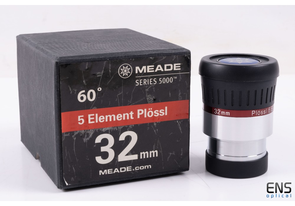 Meade 32mm 5000 Series 60º 5 Element Plossl 2" Eyepeiece