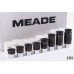 Meade Series 4000 Super Plossl 1.25" Eyepiece Set 