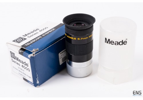 Meade 6.7mm 4000 Series Ultra Wide Angle 84º Eyepiece - Japan Boxed