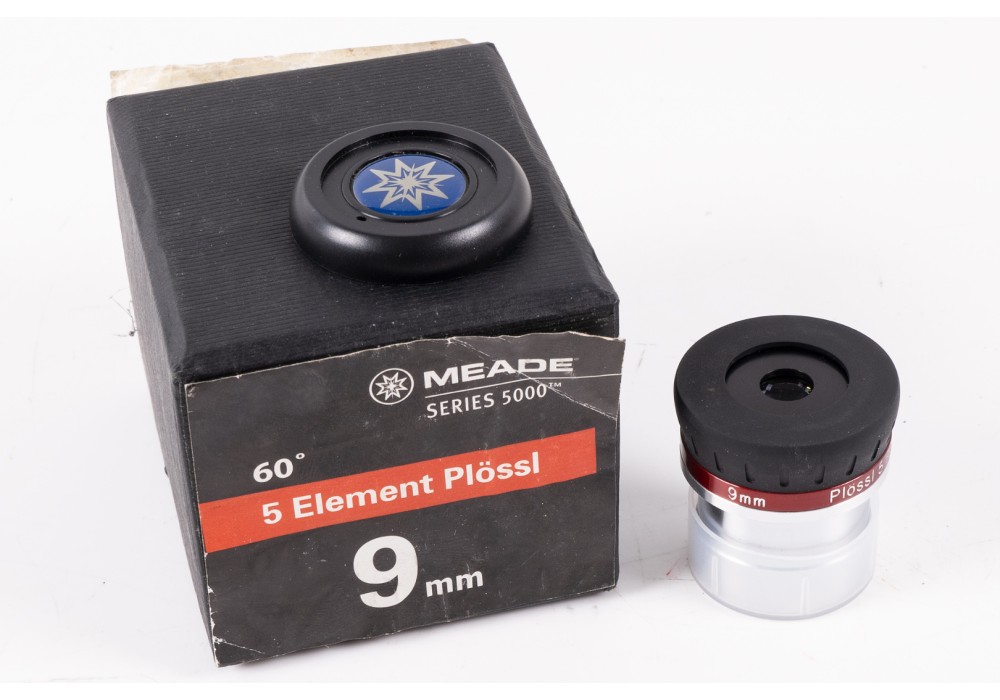 Meade 9mm 5000 Series 60º Plossl 1.25" Eyepeiece