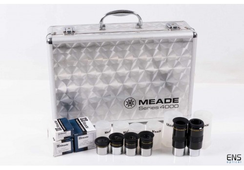 Meade 4000 Series 1.25" Plossl Eyepeice Barlow Filter Set