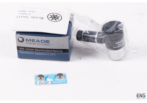 Meade 12mm Illuminated Astrometric Eyepiece  - Same as Baader Microguide Open Box